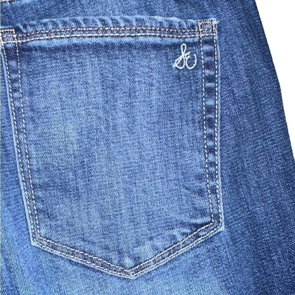 SAM EDELMAN The Mary Jane High Rise Straight Crop Stretch Jeans Size 30 - Picture 7 of 12